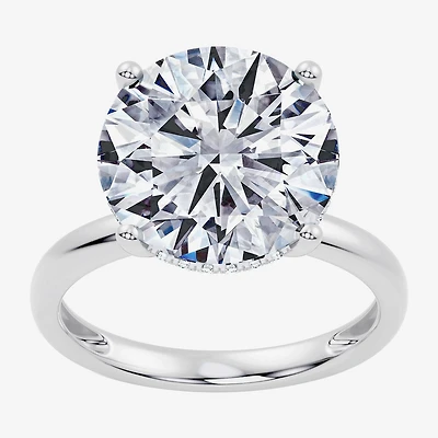 Signature By Modern Bride (F / Vs2) Womens Ct.T.W. Lab Grown White Diamond 14K Gold Round Engagement Ring