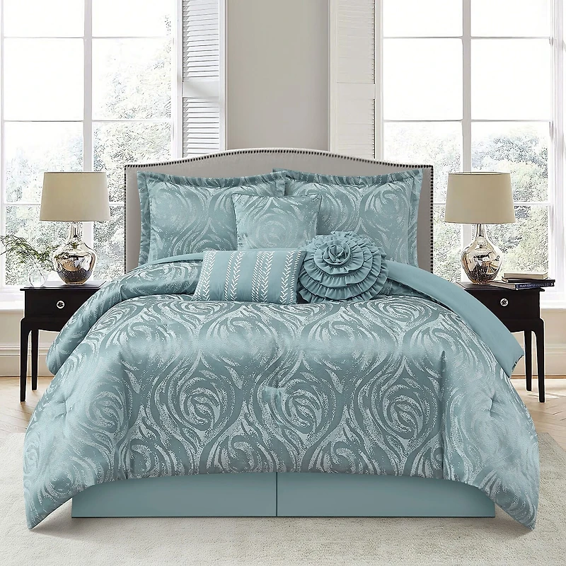 Stratford Park Rory 7-pc. Floral Lightweight Comforter Set