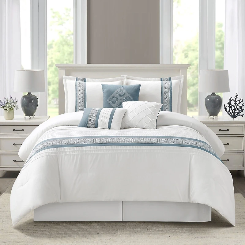 Stratford Park Keegan 7pc Lightweight Comforter Set
