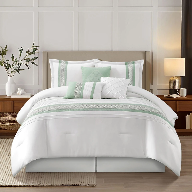 Stratford Park Keegan 7pc Lightweight Comforter Set