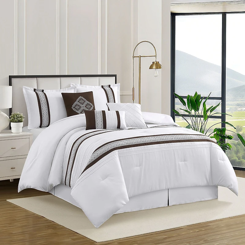 Stratford Park Keegan 7pc Lightweight Comforter Set