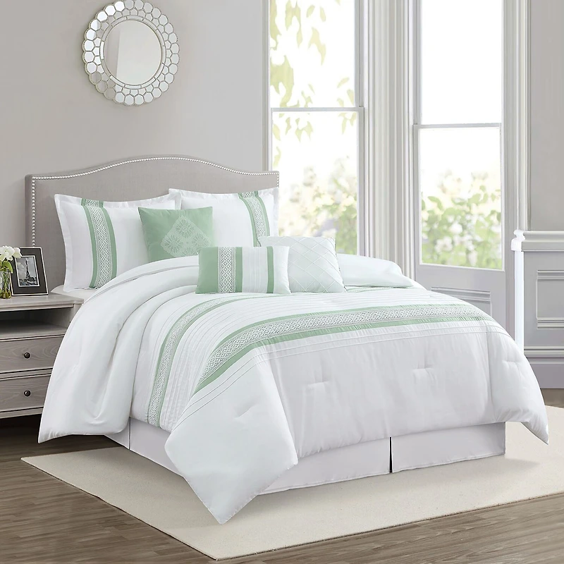 Stratford Park Keegan 7pc Lightweight Comforter Set