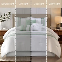 Stratford Park Keegan 7pc Lightweight Comforter Set
