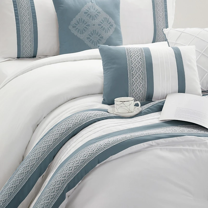 Stratford Park Keegan 7pc Lightweight Comforter Set