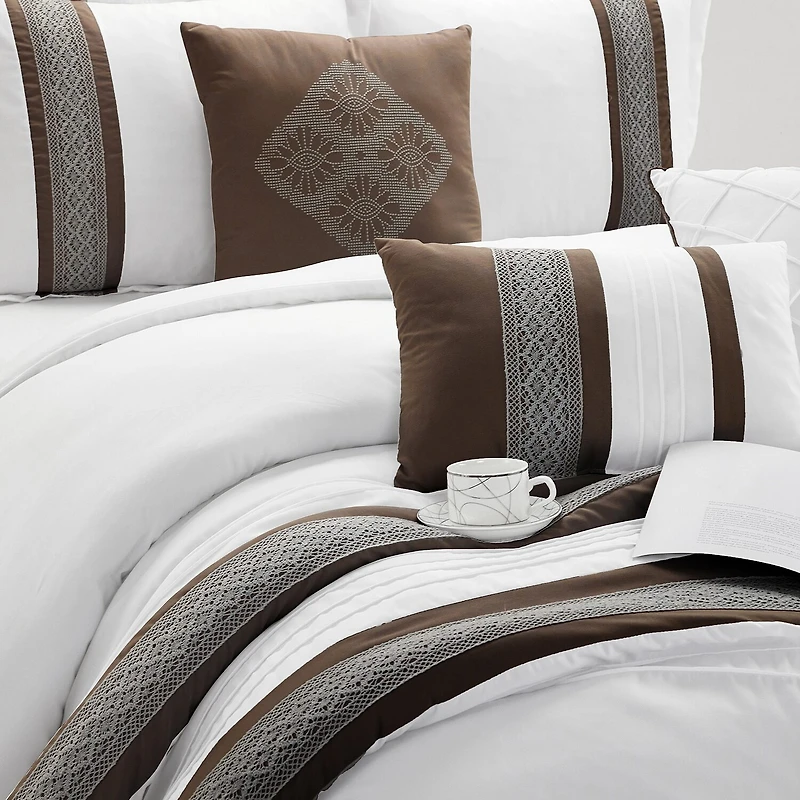 Stratford Park Keegan 7pc Lightweight Comforter Set