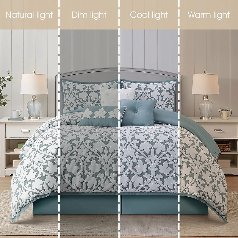 Stratford Park Beatrix 7-pc. Floral Lightweight Comforter Set