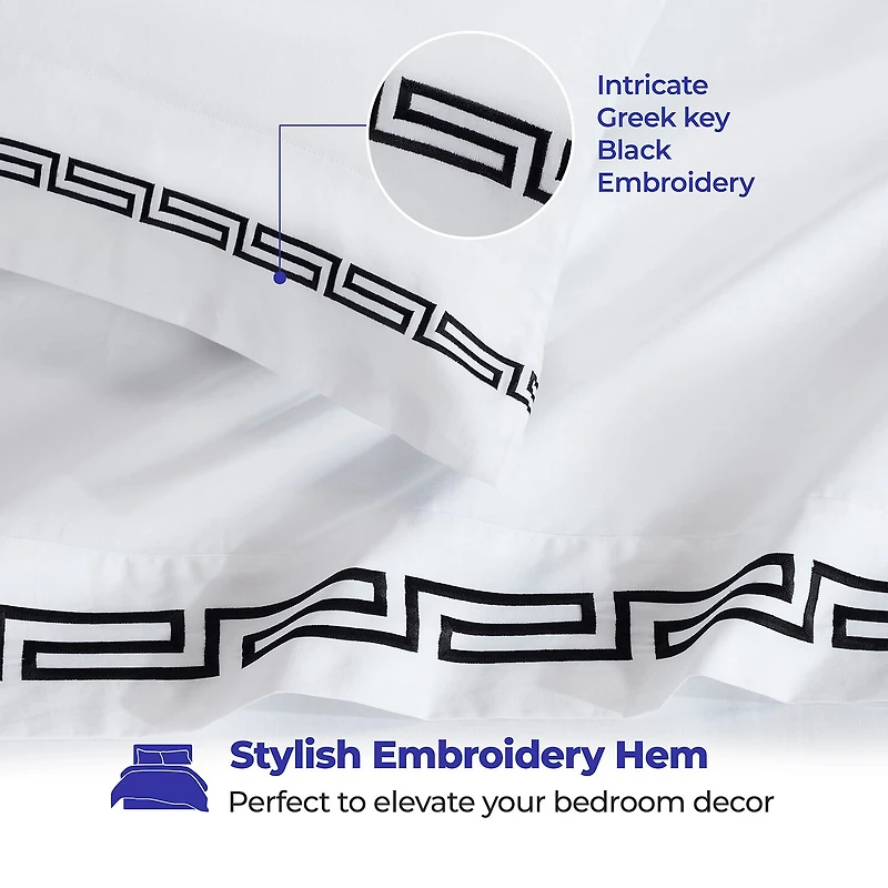 SUPERIOR® Harrison Smooth Sateen Weave 320tc Sheet Set