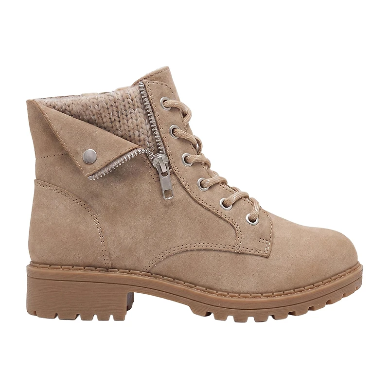 Pop Womens Sidney Flat Heel Booties
