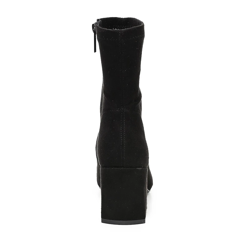 Nicole By Miller Womens Dolie Block Heel Booties