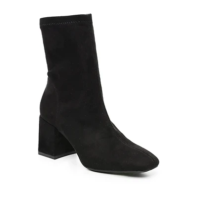Nicole By Miller Womens Dolie Block Heel Booties