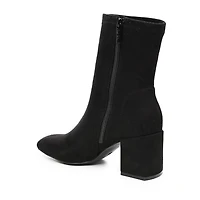 Nicole By Miller Womens Dolie Block Heel Booties