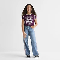 Thereabouts Little & Big Kid Girls Adjustable Waist Low Rise Baggy Fit Jean