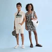 Thereabouts Little & Big Kid Boys Sleeveless Fleece Hoodie