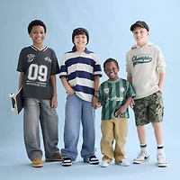 Thereabouts Little & Big Kid Boys Adjustable Waist Baggy Fit Jean