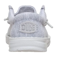 HEYDUDE Wally Stretch Jersey Toddler Boys Round Closed Toe Slip-On Shoe