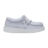 HEYDUDE Wally Stretch Jersey Toddler Boys Round Closed Toe Slip-On Shoe