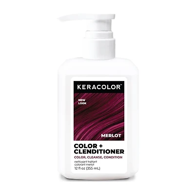 Keracolor Clenditioner Merlot - 12.0 Oz.