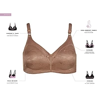 Bali Unlined Wireless Full Coverage Bra Df3372