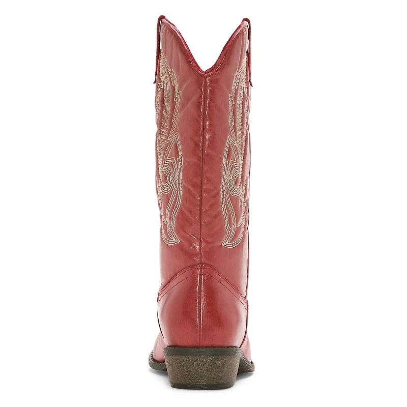 Coconuts BY Matisse Womens Western Block Heel Cowboy Boots