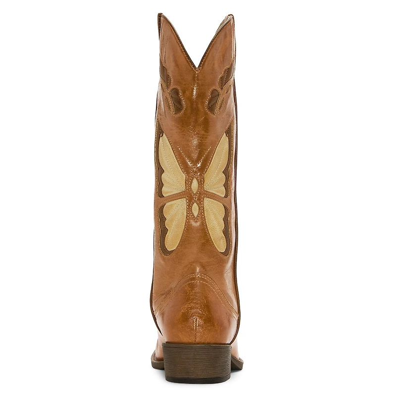 Coconuts BY Matisse Womens Western Block Heel Cowboy Boots