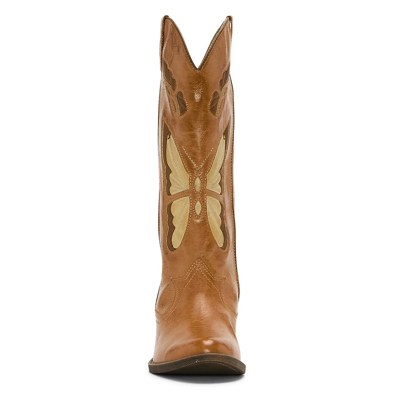 Coconuts BY Matisse Womens Western Block Heel Cowboy Boots