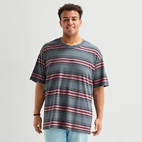 Arizona Mens Crew Neck Short Sleeve Big and Tall T-Shirt