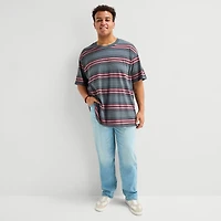 Arizona Mens Crew Neck Short Sleeve Big and Tall T-Shirt