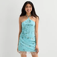 Forever 21 Womens Juniors Halter Neck Sleeveless Tank Top