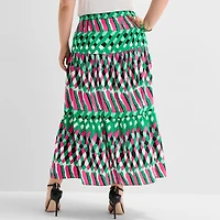 Bold Elements Womens Plus High Waist Skirt