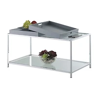 Convenience Concepts Living Room Collection Palm Beach Coffee Table