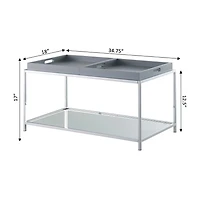 Convenience Concepts Living Room Collection Palm Beach Coffee Table