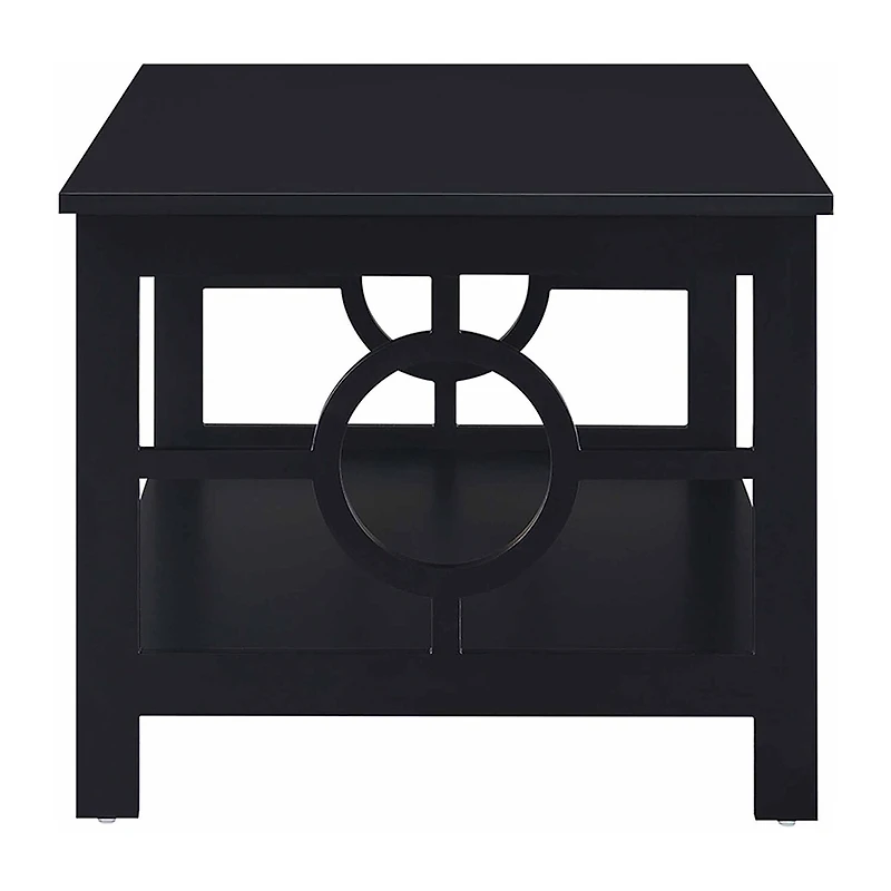 Convenience Concepts Ring Living Room Collection Storage Coffee Table