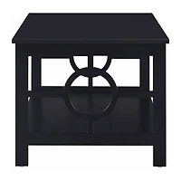 Convenience Concepts Ring Living Room Collection Storage Coffee Table