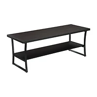 Convenience Concepts X Calibur Living Room Collection Metal Coffee Table