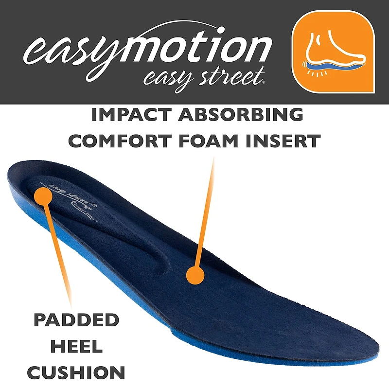 Easy Street Wise Womens Round Mary Jane Shoes