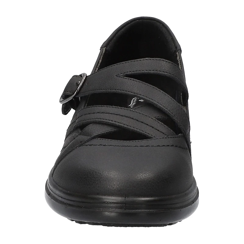 Easy Street Wise Womens Round Mary Jane Shoes