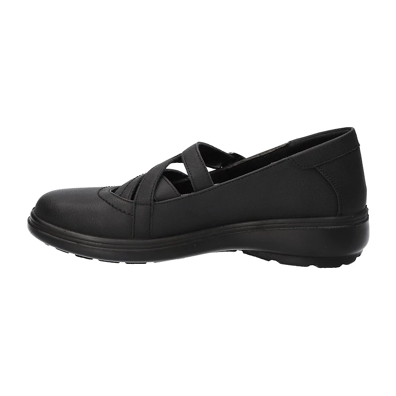 Easy Street Wise Womens Round Mary Jane Shoes