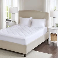 Sleep Philosophy Tranquility 3M Scotchgard Waterproof Antimicrobial Treated Mattress Pad