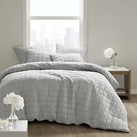 N Natori Cocoon 3 Piece Quilt Top Comforter Mini Set