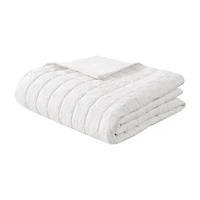 N Natori Cocoon 3 Piece Quilt Top Duvet Cover Mini Set