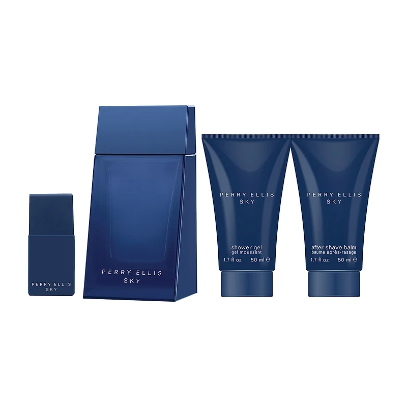 Perry Ellis Sky Eau De Toilette 4-Pc Gift Set ($131 Value