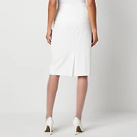 Black Label by Evan-Picone Womens Suit Skirt