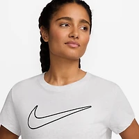 Nike Womens Crew Neck Short Sleeve Active T-Shirt