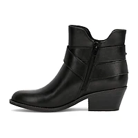 Frye and Co. Womens Bellame Stacked Heel Booties