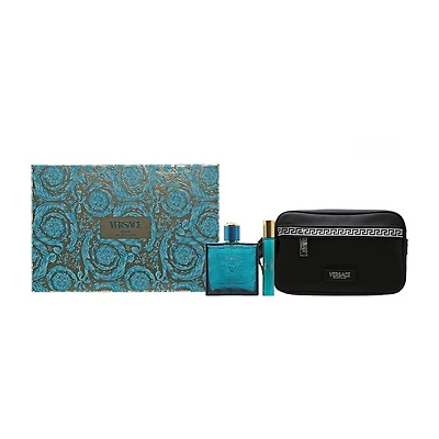 Versace Eros Pour Homme 3-Pc Set ($180 Value)