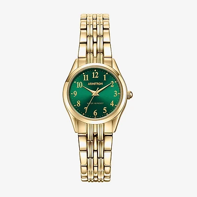 Armitron Womens Gold Tone Bracelet Watch 75/5304gngp