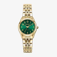 Armitron Womens Gold Tone Bracelet Watch 75/5304gngp
