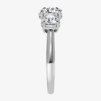(I / Si2) Womens 2 CT. T.W. Lab Grown White Diamond Round 3-Stone Engagement Ring