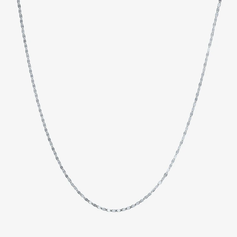2-pc.Birthstone Necklace Set Pure Silver Over Brass