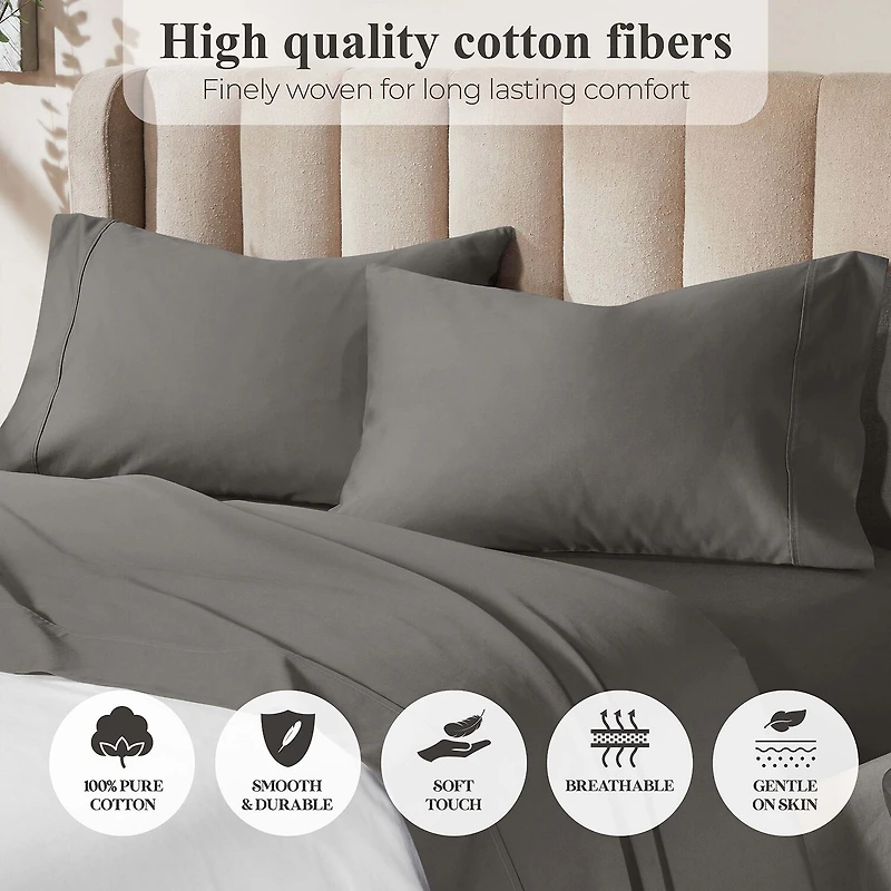 SUPERIOR® Pavo Refined Z Hem 700tc Deep Pocket Sheet Set